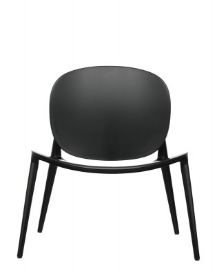 Be Bop Outdoorsessel Kartell Schwarz